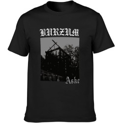 Bzum Aske T-Shirt Graphic Tee Printed Top Mens T-Shirt Black Bzum Aske T-Shirt Graphic Tee Printed Top Mens T-Shirt Black