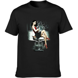 Jennifer'S Body Horror Movie Mens T-Shirt Casual Cotton Tees Tops T-Shirt Black