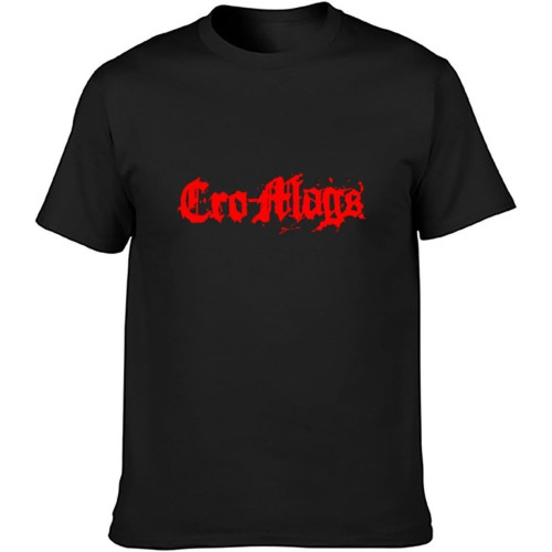 Cro-Mags Cro Mags Mens T-Shirt Casual Cotton Tees Tops T-Shirt Black Cro-Mags Cro Mags Mens T-Shirt Casual Cotton Tees Tops T-Shirt Black