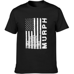 Memorial Day Murph Take The Challenge T-Shirt Graphic Tee Printed Top Mens T-Shirt Black Memorial Day Murph Take The Challenge T-Shirt Graphic Tee Printed Top Mens T-Shirt Black