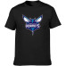 Charlotte Hornets T-Shirt Black Shirt Men' Top tee