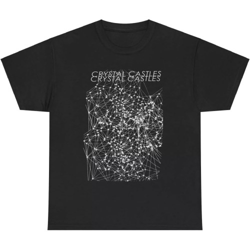 Crystal Castles Crimewave T-Shirts Tees Album Tour Merch and Sizes Black Crystal Castles Crimewave T-Shirts Tees Album Tour Merch and Sizes Black