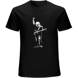 Men's Jerry Garcia Tribute T-Shirt Tri-Blend Shakedown Tee Black