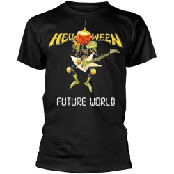 ZSKKCNUK Helloween Future World Black T-Shirt Black XL ZSKKCNUK Helloween Future World Black T-Shirt Black XL
