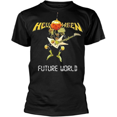 ZSKKCNUK Helloween Future World Black T-Shirt Black XL