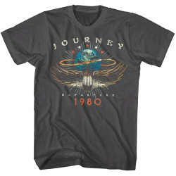 Journey Departures Album Tour 1980 Men's T Shirt Rock Band Vintage Concert Merch Journey Departures Album Tour 1980 Men's T Shirt Rock Band Vintage Concert Merch