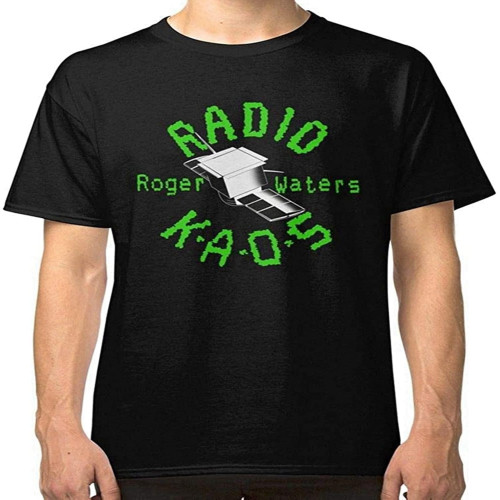 Roger Waters Radio KAOS Men's Clothing T-Shirts Tees XXL Black Roger Waters Radio KAOS Men's Clothing T-Shirts Tees XXL Black