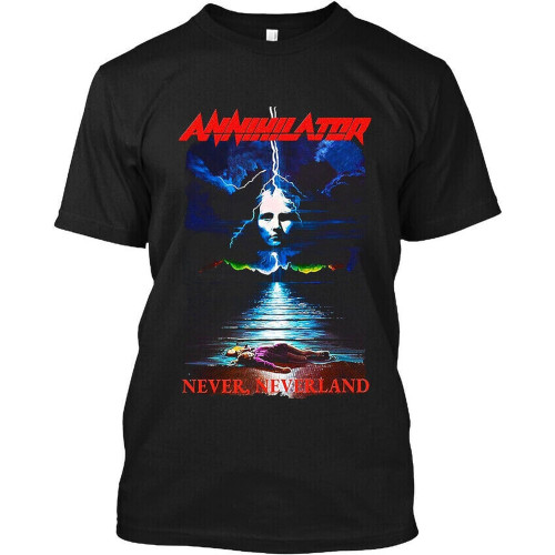 ZSKKCNUK Annihilator Never, Neverland Thrash Metal Band Album Music T-Shirt S-4XL BlackOne Size ZSKKCNUK Annihilator Never, Neverland Thrash Metal Band Album Music T-Shirt S-4XL BlackOne Size