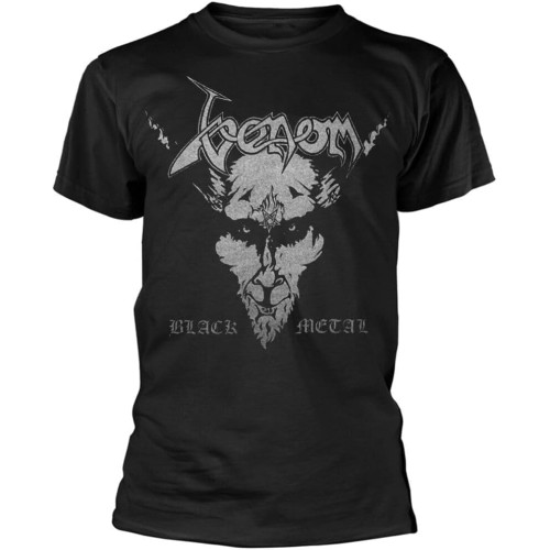 ZSKKCNUK Venom Black Metal T-Shirt Black S ZSKKCNUK Venom Black Metal T-Shirt Black S