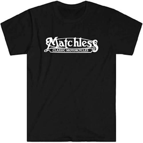 Matchless British Motorcycle Logo Men's T-Shirt Size XL Black Matchless British Motorcycle Logo Men's T-Shirt Size XL Black