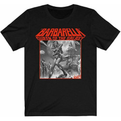 ZSKKCNUK POLDBBs Barbarella Retro Movie Tshirt Cotton ZSKKCNUK POLDBBs Barbarella Retro Movie Tshirt Cotton