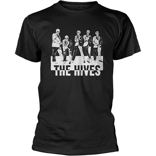 ZSKKCNUK POLDBBs The Hives 'Skeleton' T Shirt - M Black