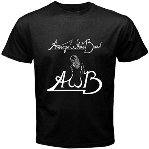 ZSKKCNUK POLDBBs Awb Average White Band Logo Men's White Black T-Shirt Black M 3XL ZSKKCNUK POLDBBs Awb Average White Band Logo Men's White Black T-Shirt Black M 3XL