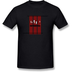 ZSKKCNUK POLDBBs Mokro Men's Interpol Band T Shirt Black XL ZSKKCNUK POLDBBs Mokro Men's Interpol Band T Shirt Black XL