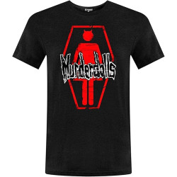 ZSKKCNUK POLDBBs Men's Murderdolls Logo Roucollar t-Shirt Size XXL Black ZSKKCNUK POLDBBs Men's Murderdolls Logo Roucollar t-Shirt Size XXL Black