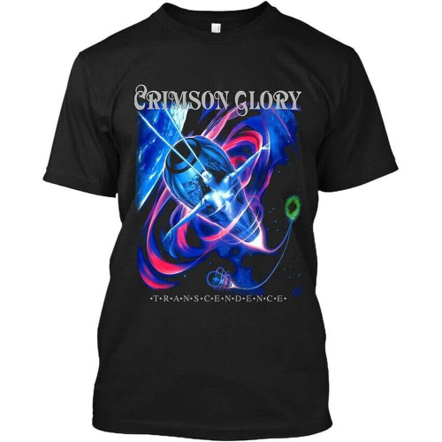 NWT! Crimson Glory Transcendence American Heavy Metal Graphic Logo T-Shirt S-4XL NWT! Crimson Glory Transcendence American Heavy Metal Graphic Logo T-Shirt S-4XL Black