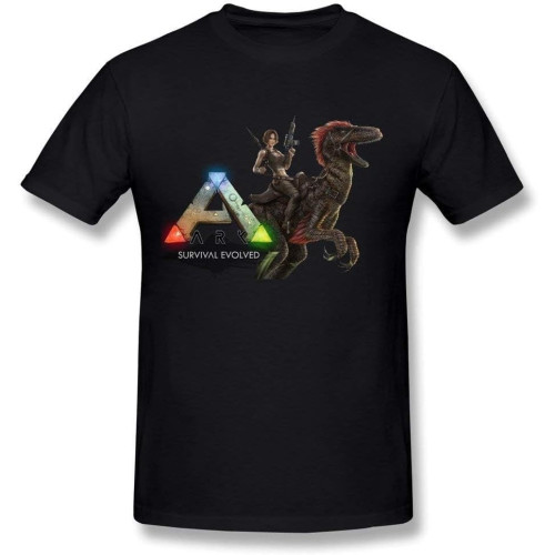 Sneakeye Men's Ark Survival Evolved Game O-Neck T-Shirt