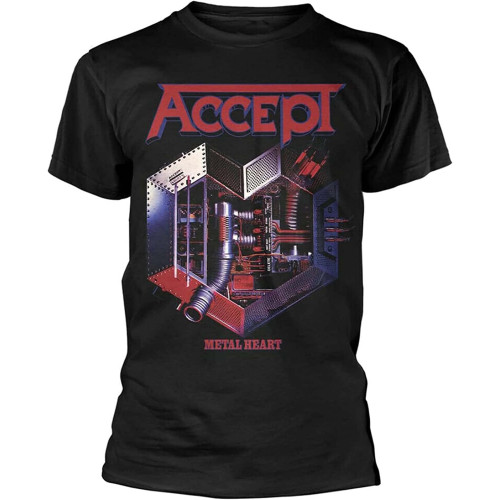 jhn Accept Metal Heart Black Shirt S-3XL Heavy Metal Slim fit t Shirt Mens Band Slim fit t Shirt mens26043 jhn Accept Metal Heart Black Shirt S-3XL Heavy Metal Slim fit t Shirt Mens Band Slim fit t Shirt mens26043