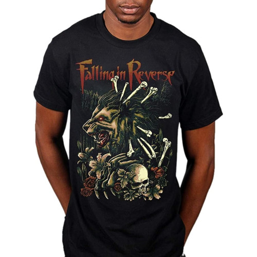Falling in Reverse Désert Men's Fashion T-Shirt Groupe De Rock éventail Article Falling in Reverse Désert Men's Fashion T-Shirt Groupe De Rock éventail Article