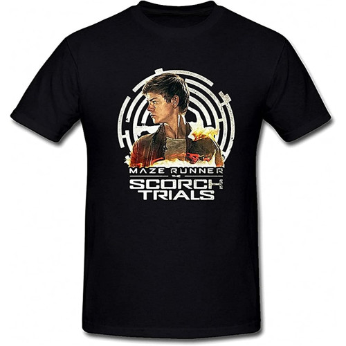 Men's Newt Maze Runner The Scorch Trials's Character Thomas Brodie-Sangster T-Shirt