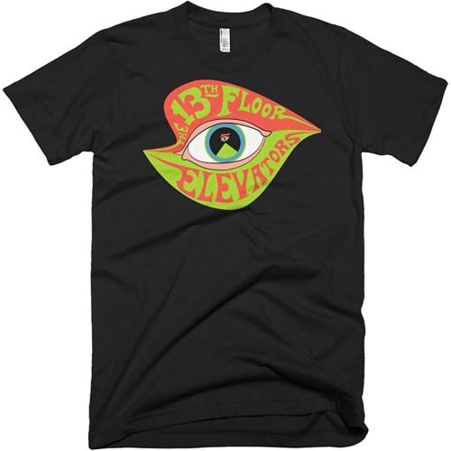 13Th Floor Elevator T Shirt Texan PsychedelicBlack 13Th Floor Elevator T Shirt Texan PsychedelicBlack