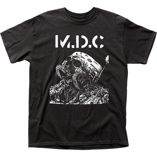 MDC Skull Tank T Shirt Mens Rock N Roll Music Retro Band Tee