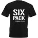 Men' Six Pack Coming Soon Funny Tshirt Comedy Gym Tee Training Short Sleeve t-Shirt