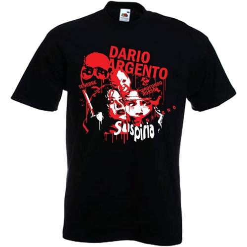 Dario Argento T Shirt Inferno Deep Red Rare DVD Film Signed Suspiria Tenebrae Black Dario Argento T Shirt Inferno Deep Red Rare DVD Film Signed Suspiria Tenebrae Black