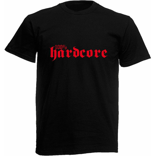 T Shirt Hardcore Shirt Cotton Gift Music Cool Black