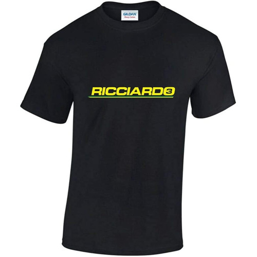 Ricciardo 3 Formula 1 Motor Racing T-Shirt Black Ricciardo 3 Formula 1 Motor Racing T-Shirt Black