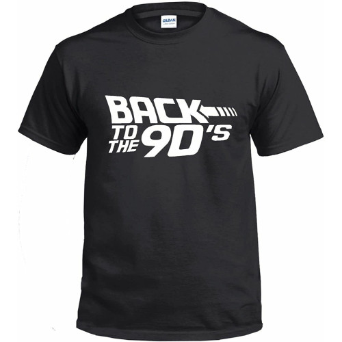 Back to The S T Shirt Party Dance Rave Beach Funny Retro Goodtimes Unisex Mens Women T Shirt%-Black Black