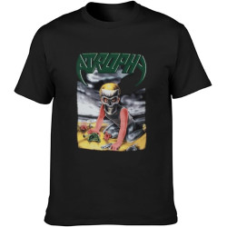 Round Neck T-Shirt Atrophy Violent by Nature Tour Twin Needle Sleeves and Hem Round Neck T-Shirt Atrophy Violent by Nature Tour Twin Needle Sleeves and Hem