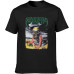 Round Neck T-Shirt Atrophy Violent by Nature Tour Twin Needle Sleeves and Hem