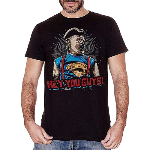 Men t-Shirt Sloth Goonies Hey Yo Guys Movie Cult Brothers XL Black Men t-Shirt Sloth Goonies Hey Yo Guys Movie Cult Brothers XL Black