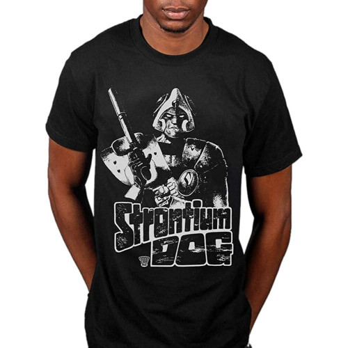 Strontium Dog Sci-Fi Comic ABC Warrio Mens T-Shirt Black Unisex Tee 3XL Strontium Dog Sci-Fi Comic ABC Warrio Mens T-Shirt Black Unisex Tee 3XL