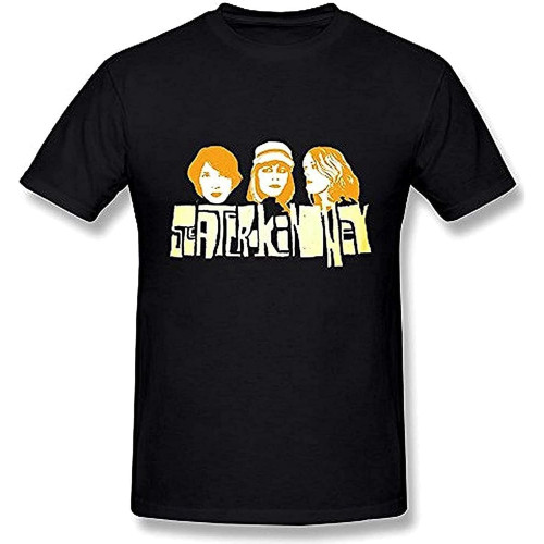 WDDKCNUK Men's Sleater-Kinney T-Shirt Black Size M WDDKCNUK Men's Sleater-Kinney T-Shirt Black Size M