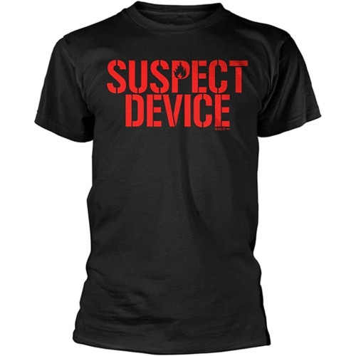 Stiff Little Fingers Suspect Device Men's T Shirt Size XXL Black Stiff Little Fingers Suspect Device Men's T Shirt Size XXL Black