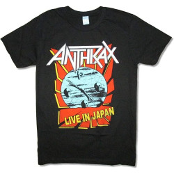 Anthrax Live in Japan Skulls T Shirt Merch Soft Anthrax Live in Japan Skulls T Shirt Merch Soft