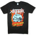 Anthrax Live in Japan Skulls T Shirt Merch Soft