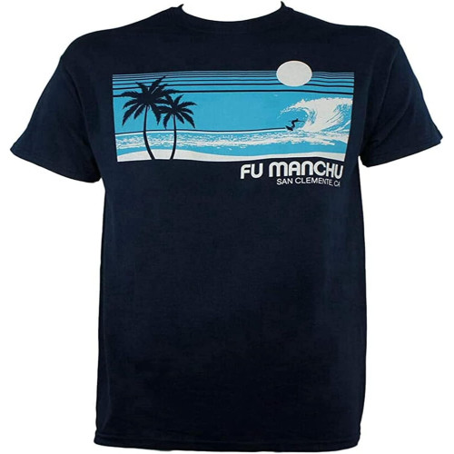Fu Manchu Band San Clemente T-Shirt Stoner Rock Black XXL