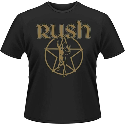 Rush 'Metallic Starman' Mens T Shirt Rush 'Metallic Starman' Mens T Shirt