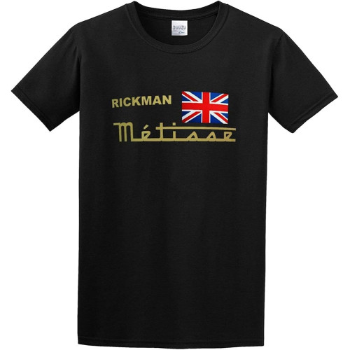 WDDKCNUK Rickman MÉTisse Motorcycle O Neck Men Shirt Size L Black
