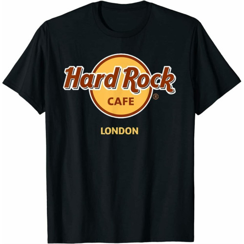 Dkaisgg Hards Rock Cafe London Retro T-Shirt