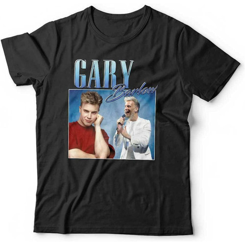 Gary Barlow Appreciation Tshirt Unisex Black Gary Barlow Appreciation Tshirt Unisex Black