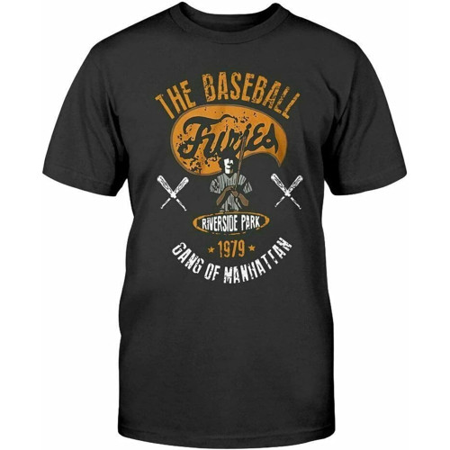 The Baseball Furies Riverside Park -1979- Gang T Shirts for Men Black