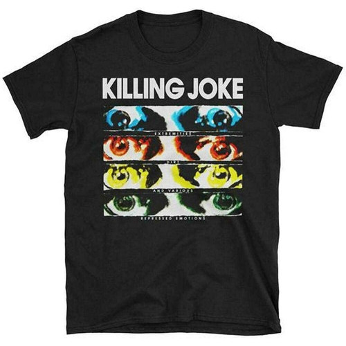 Killing Joke Extremities, Dirt and Various REPRESSED Emotions Black T Shirt Black