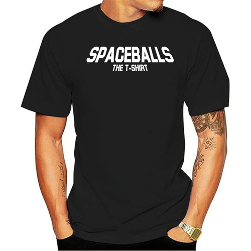 Spaceballs T-Shirt Men Cotton Tshirt Teeshirt Black Spaceballs T-Shirt Men Cotton Tshirt Teeshirt Black