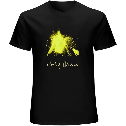 Wolf Alice Tour 2016 T-Shirt Mens Unisex Black Tees