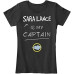 Fashion Sara Lance is My Captain WoTee T-Shirt Trendy Fashion Sara Lance is My Captain WoTee T-Shirt Trendy