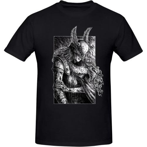 Elden Ring Malenia Awesome T Shirt Cotton Crewneck Short Sleeve Anime Shirt Elden Ring Malenia Awesome T Shirt Cotton Crewneck Short Sleeve Anime Shirt